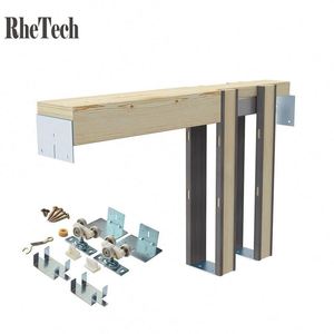 Système de porte coulissante en acier durable WEKIS, accessoires de quincaillerie de porte dissimulée, insonorisé, pour cuisine, hôtel, chambre à coucher - Product Image 2