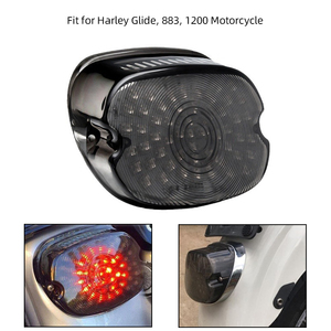 Conjunto de Luces Traseras LED Modificadas para Harley Sportster 883 1200 con Luz de Freno, Direccional y Luz de Matrícula - Product Image 3