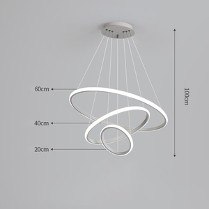 Lampu Gantung Industri Diskon Besar, Lampu Gantung LED Dekoratif Modern, Lampu Gantung Gaya Prancis - Product Image 5