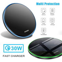 Chargeur, chargeur sans fil 30W Max pour iPhone, Galaxy, Google Pixel, LG et plus, produit très vendu