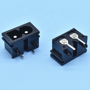 झेजियांग उच्च गुणवत्ता वाले आपूर्तिकर्ता उच्च गुणवत्ता वाले औद्योगिक बिजली की आपूर्ति एसी जैक कनेक्टर प्लग एडाप्टर सॉकेट सी 8 - Product Image 6