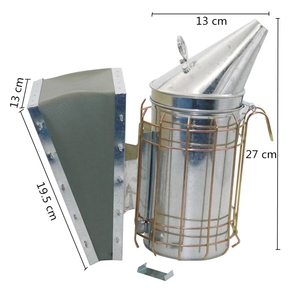 Nuovo in acciaio inox spruzzatore di fumo ape fumatore apicoltura attrezzatura dedicata <span class=keywords><strong>per</strong></span> l'apicoltura <span class=keywords><strong>per</strong></span> l'ape affumicata apicoltura - Product Image 5