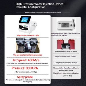 <span class=keywords><strong>Appareil</strong></span> de beauté portatif à jet haute pression non invasif en alliage de chrome pour l'élimination des points noirs, transdermique sans aiguille, pour salon de beauté - Product Image 2