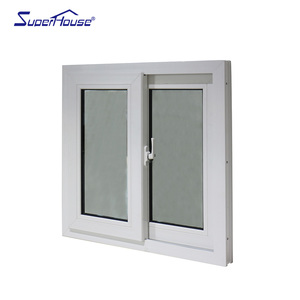 Superhouse Giá Rẻ <span class=keywords><strong>Upvc</strong></span> Cửa Sổ Trượt Hồ Sơ Đôi Cửa Sổ Trượt Pvc Với Giá Rẻ - Product Image 4