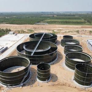 Réservoirs cylindriques en acier, épaississeurs de boues, verre fusionné au réservoir en acier - Product Image 6