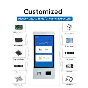 Kiosco Interactivo de Autoservicio con Pantalla Táctil Capacitiva, Fácil Operación para Venta Minorista y Restaurantes, Uso en Interiores - Product Image 6