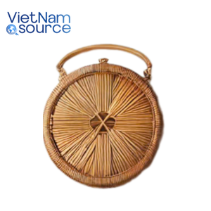 ราคาที่ดีที่สุดสำหรับกระเป๋าแฮนด์เมด-กระเป๋าถือทำด้วยมือคุณภาพสูง-กระเป๋าหวาย-วัสดุธรรมชาติหัตถกรรมเวียดนาม - Product Image 3