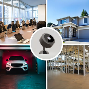 كاميرا واي فاي عالية الدقة للرؤية الليلية مع تسجيل حلقي وكشف الحركة وكاميرا فيديو لاسلكية عن بعد لأمن المنزل - Product Image 4