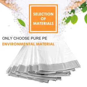 Saco de lixo de plástico descartável com cordão e aroma, venda por atacado personalizado e degradável, proteção ambiental