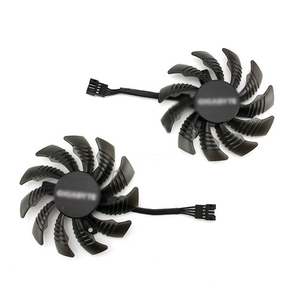 75MM T128010SU 4Pin 0.35A Cooling Fan for GTX 1050 Ti 1050 <strong>RX</strong> 550 <strong>RX</strong> <strong>560</strong> Graphics Video Card Cooling Fan - Product Image 2