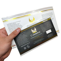 Étiquettes adhésives personnalisées logo étanche cosmétiques étiquette en vinyle feuille d'or shampooing autocollants étiquettes d'emballage pour bouteille de shampooing