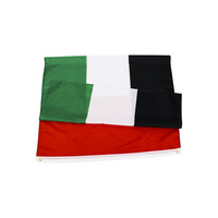 Drapeau des Émirats arabes unis, Dubaï, en polyester imprimé, 3x5
