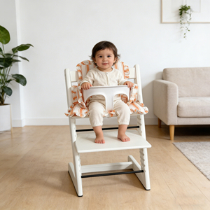 Hot Sale Baby Back <strong>Cushion</strong> Seat <strong>Cushion</strong> for Eating Anti-slip Chair Vintage Pattern <strong>Frill</strong> Newborn Cotton Square Removable - Product Image 3