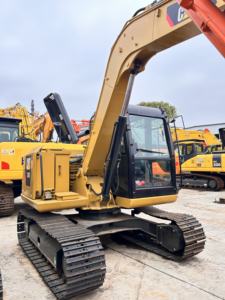 Excavadora de segunda mano CAT307E Mini máquina excavadora hidráulica sobre orugas 7ton Excavadora Cat usada - Product Image 6