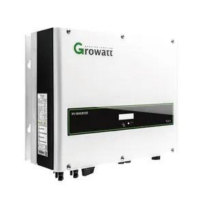 Growatt高品質ソーラーパワーインバーター15KW20KW 3相DCからAC15KWグリッドタイソーラーMPPTインバーター