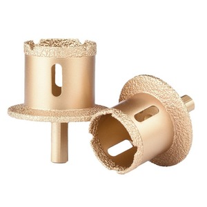 Scie cloche diamantée Baolian 40-70 mm à pointe en carbure pour perçage de carreaux et de lavabos avec mandrin intégré - Product Image 1
