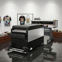 Impresora DTF Industrial Allprint Certificada de 60 cm A1 24" I3200 de 2 Cabezales para Impresión de Tela Rollo a Rollo