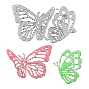 AAGU-Découpeur en métal pour scrapbooking, <span class=keywords><strong>papier</strong></span> gaufré, carte, album, modèle d'artisanat, pochoir, papillon - Product Image 1