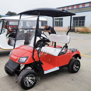 Carrito de golf ligero de 2 plazas, multicolor, en stock, de fácil manejo, para uso en clubes campestres y propiedades. - Product Image 1