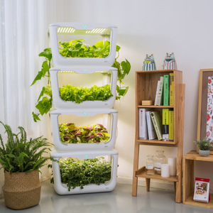 Machine intelligente de plantation de légumes pour la culture sans sol d'intérieur plante hydroponique <span class=keywords><strong>semis</strong></span> artefact fleur plantation pot de fleurs - Product Image 1