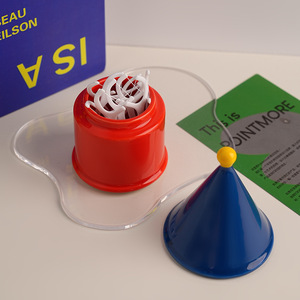 Moderno <span class=keywords><strong>Dispensador</strong></span> de Palillos de Cerámica Nórdica 2026, <span class=keywords><strong>Dispensador</strong></span> de Palillos Creativo en Forma de Cono para Decoración de Mesa de Cocina - Product Image 2
