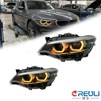 Phares LED les plus lumineux CREULI pour BMW F22 F23 2014-2020, animation tricolore DRL, style M2, projecteur, plug and play