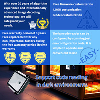 Scanner de codes à barres haute vitesse Oem 2d EMT8022C 1D 2D Module de lecteur de code QR Scanner DM intégré