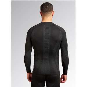 DIADORA UTILITY - 702.181454-80013/2X+ Long-sleeved seamless unisex top Black - EAN 8053607644766 <b>THERMAL</b> <b>UNDERWEAR</b> - Product Image 3