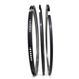 Jeu de segments de piston noirs pour moteur, joint de cylindre de piston, segment de piston-1-12121-101-1 - Product Image 1