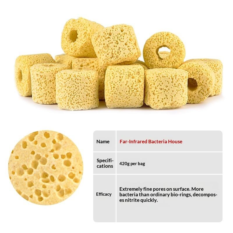 Maison de bactéries à infrarouge lointain