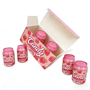 Proveedor de Latas Transparentes para Refrescos, Envase de Plástico de 3.5g con Caja, Etiqueta Holográfica de un Solo Color de 100ml para Dulces - Product Image 2