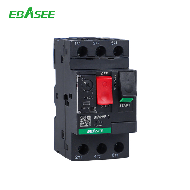 EBASEE or Customized Mpcb 63A Three Phase Electric Motor protection Circuit Breaker for Generators
