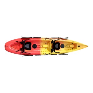 Kayak tandem TOLEE TOLLEE de 13 pieds - Kayak double sit-on-top de 4 m pour la mer/les rivières avec pagaie et accessoires (coque en LLDPE) - Product Image 1
