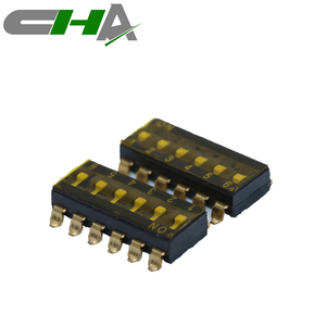 Interruptor DIP de la serie <span class=keywords><strong>CDM</strong></span> de CHA Factory, interruptor DIP SMD mini de paso de 2.54 mm para máquina - Product Image 4