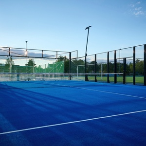Proveedor de Tenis, Compra de Canchas de Césped Artificial de Lujo al por Mayor, Empresa de Canchas de Pádel Clásicas para Exteriores e Interiores, Cancha de Pádel Panorámica - Product Image 4