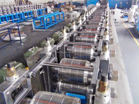Structures en acier galvanisé en forme de C personnalisées OEM ODM pour machine de formage de profilés montée sur rail