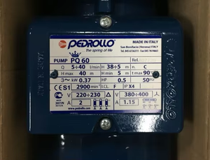 <span class=keywords><strong>Pompe</strong></span> à eau basse pression HY Pedro d'origine italienne, <span class=keywords><strong>Pompe</strong></span> à huile pour machine-outil <span class=keywords><strong>Pedrollo</strong></span>-PQ60-PQM60, <span class=keywords><strong>Pompe</strong></span> de circulation pour découpe de fils OEM HY - Product Image 2