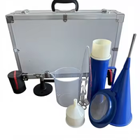 Kits portables de test de boue, ensemble de trois pièces pour essais sur site et en laboratoire, garantie 1 an, équipement de test d'asphalte