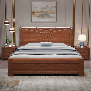 Modern Opbergbed 1.5/1.8 Eenpersoons-En Tweepersoons Hotelappartement Fabriek Directe Levering Slaapkamermeubilair Hotelmeubilair - Product Image 3