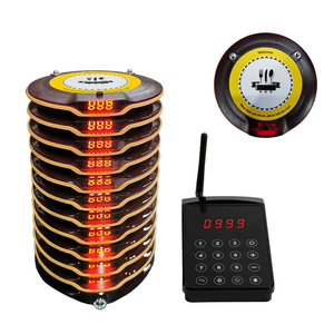 Système d'appel de table sans fil pour restaurant, nouveau buzzer vibrant étanche pour magasin de nourriture - Product Image 4