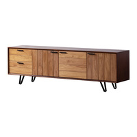 Nouveau design de luxe moderne pour la maison unité murale de divertissement meuble TV support simple de haute qualité meuble TV pour le salon