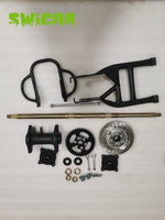 Ensemble d'essieu arrière et fourche arrière haute performance pour ATV, UTV, moto à trois ou quatre roues et kart