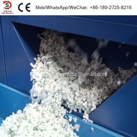 Máquina Trituradora de Espuma Automática con Certificación CE, Motor y Bomba para Reciclaje de Colchones/Látex/Espuma Viscoelástica, Espiral de Alta Capacidad