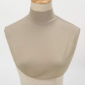 Prezzo all'ingrosso da <span class=keywords><strong>donna</strong></span> colletto musulmano da <span class=keywords><strong>donna</strong></span> morbido e modale collo falso Hijab <span class=keywords><strong>copri</strong></span> spalla - Product Image 4