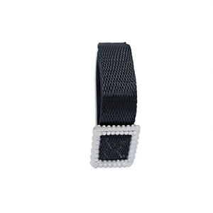 Ceinture en métal de 5 cm de large à double boucle, ceinture élastique en PP pour femme, accessoire de mode - Product Image 1