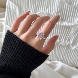 Dylam Pink Yellow White Diamond <b>Solitaire</b> Diamond Wedding Band <b>Rings</b> Best Selling Cubic Zirconia Pagoda Cut <b>Rings</b> - Product Image 5