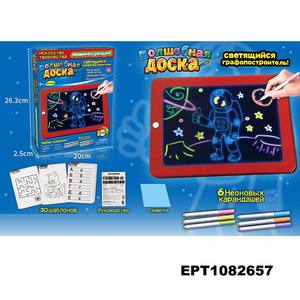 Promosi mainan boneka menyala dalam gelap papan gambar menyala dalam gelap dengan bantalan lampu Tablet tulis Lcd untuk anak-anak ajaib lukisan - Product Image 2