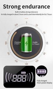 Nhà máy có thể sạc lại đèn móng tay di động 365 + 405nm bước sóng Máy sấy móng tay UV LED đèn dễ dàng sử dụng sản phẩm làm bằng nhựa - Product Image 5