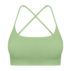 Nuevo Top Deportivo <span class=keywords><strong>Sinatra</strong></span> Blue para Mujer, Ropa Interior Deportiva a Prueba de Impactos, Sujetador Deportivo con Espalda Cruzada para Running y Fitness - Product Image 5