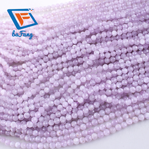 Perline sfaccettate in <span class=keywords><strong>pietra</strong></span> naturale di alta qualità, <span class=keywords><strong>Kunzite</strong></span>, da 2mm, 3mm, 4mm, per accessori di gioielleria, bracciali e orecchini - Product Image 6